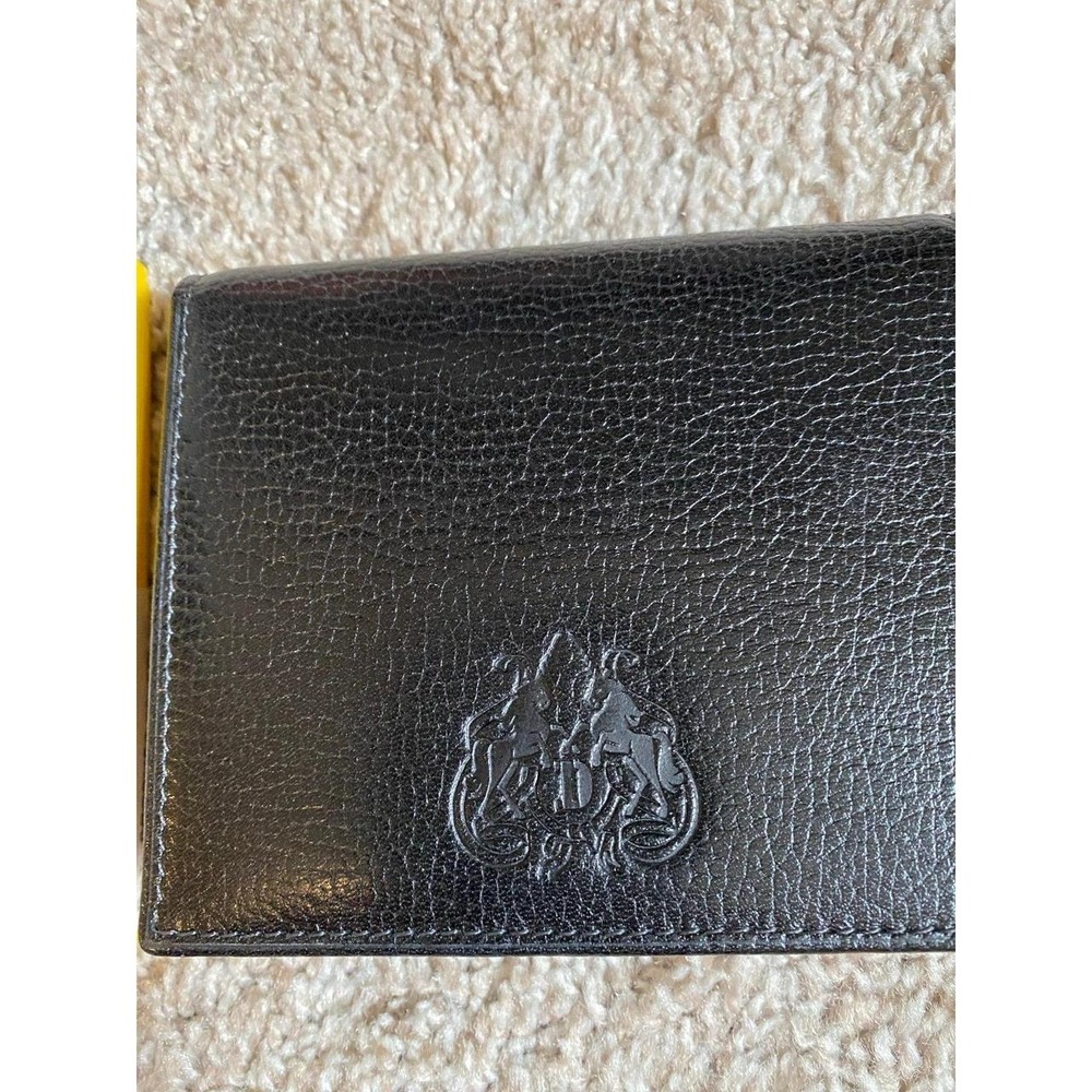 Didier Lamarthe Paris Wallet Black Gold Hardware Slide Pocket Dollar Coin s1 - Picture 3 of 6